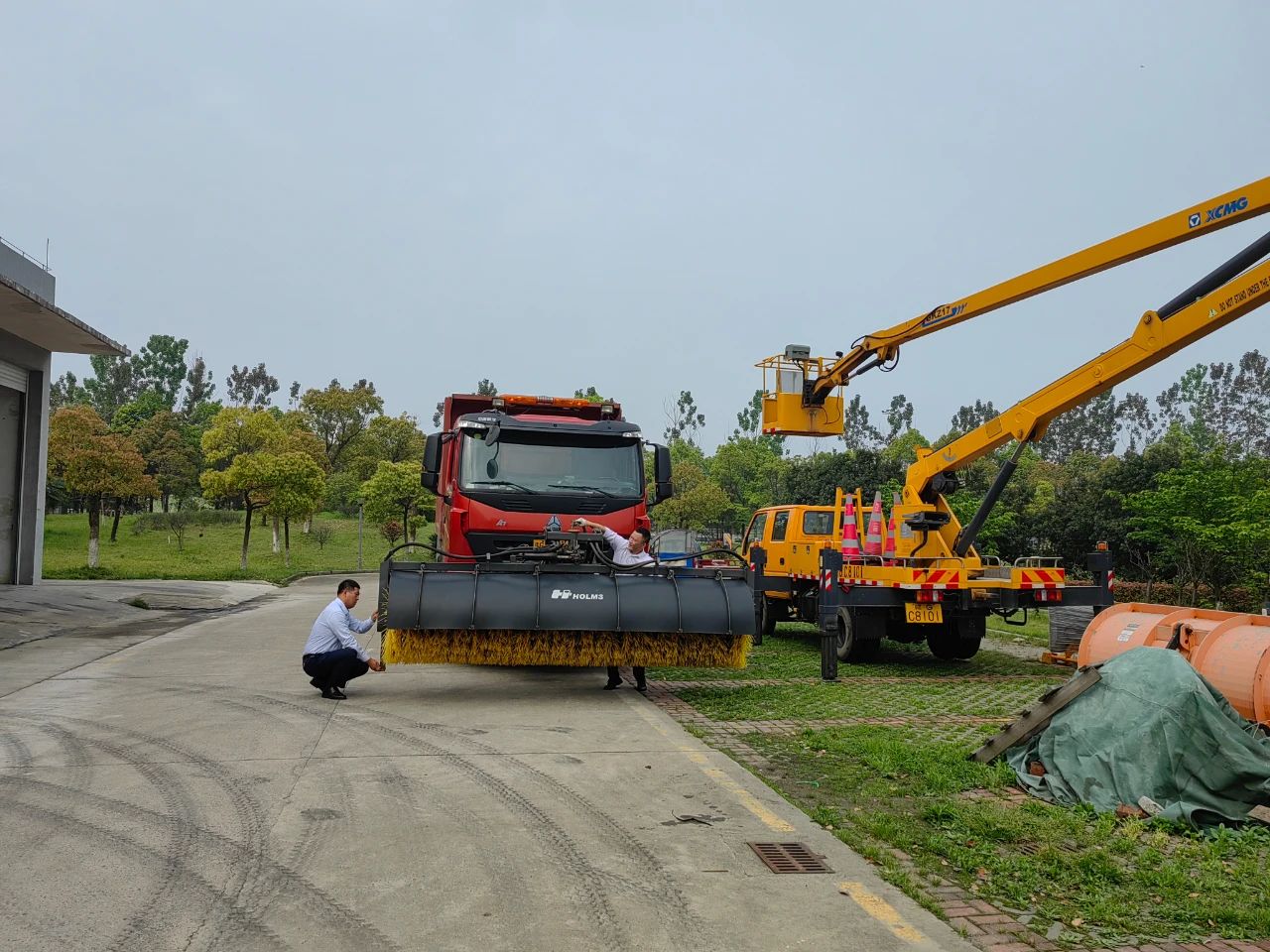 清掃車庫衛生 推動精細管理——司機班組在行動